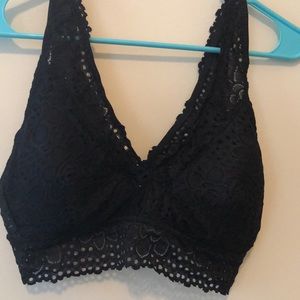Black bralette